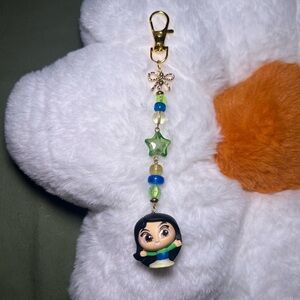 Disney doorables Mulan handmade keychain